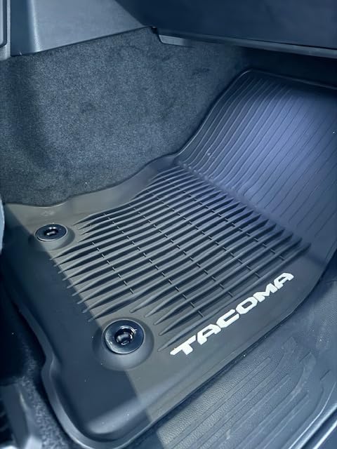 Genuine Toyota 2024 + Tacoma Double/Crew Cab All Weather Floor Liners/Mats PT206-35242-20