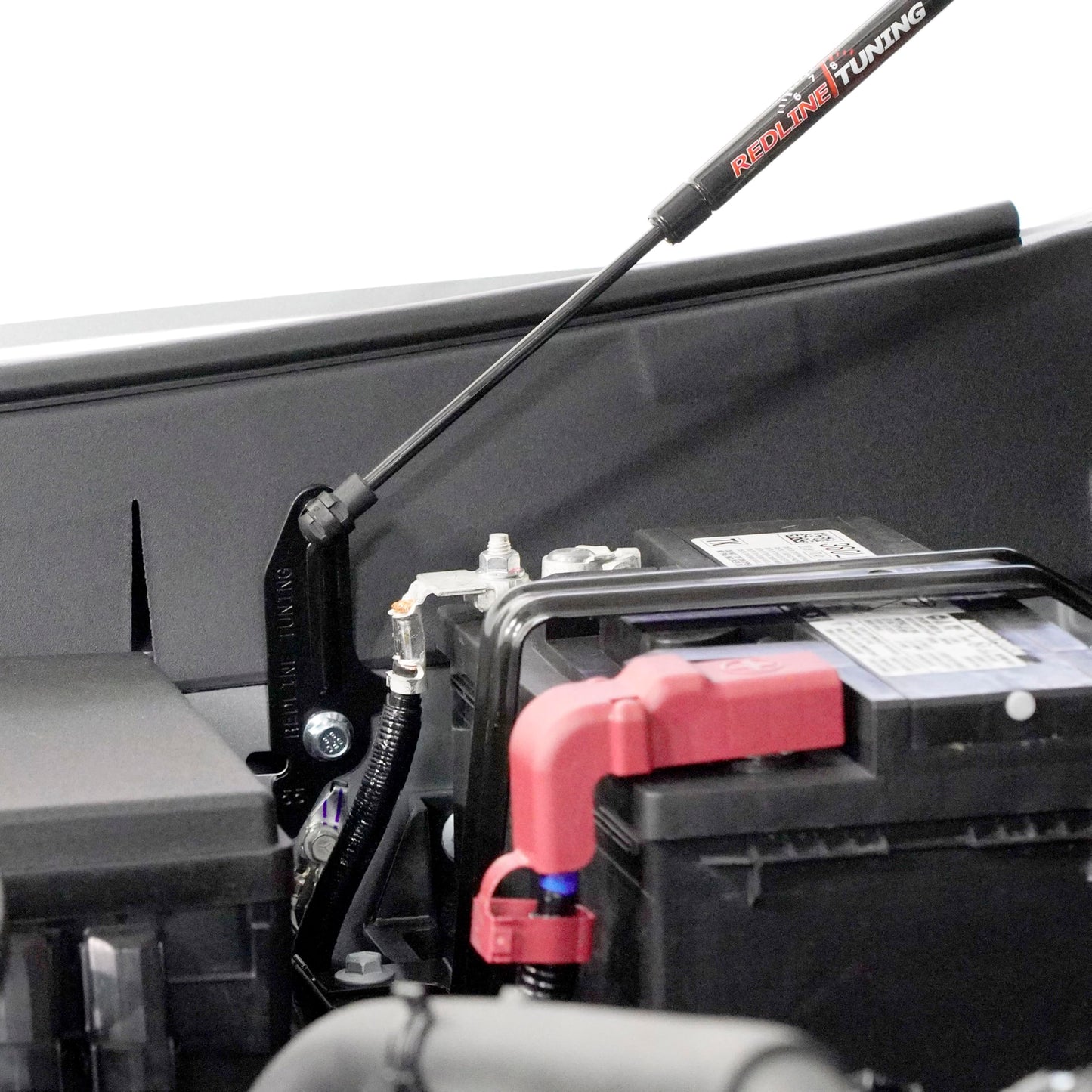Redline Tuning 21-27022-02 Hood QuickLIFT Plus System Compatible with (Toyota Tacoma 2024+) & (4Runner 2025+) No Drilling Required - All Black Components