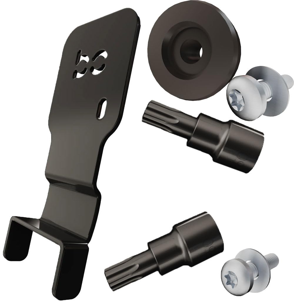 Compatible with Toyota Tacoma Gen4 2024 Tailgate Deck Lid Anti-Theft Security Lock + 3/8 Sockets (Combo)