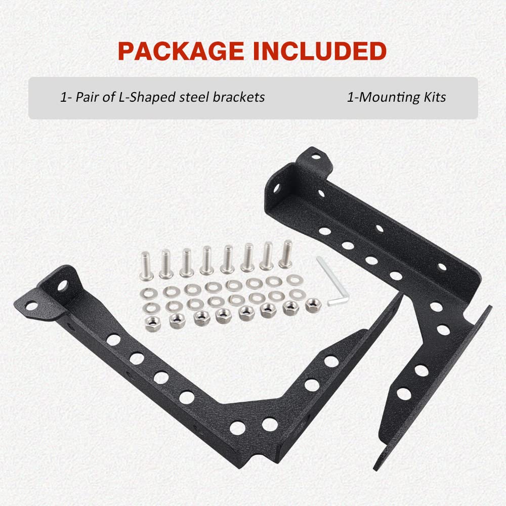 NORTHYUN Tacoma Bed Channel Stiffener Rear Bed Channel Support Bracket Compatible with 2005-2023 Toyota Tacoma