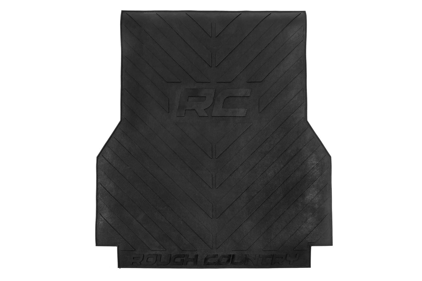 Rough Country Rubber Bed Mat for Toyota Tacoma (2005-2023) - Heavy-Duty 3/8" Thick Rubber Cargo-Bed Liner with Non-Skid Surface, Fits 5' Truck Bed (60")