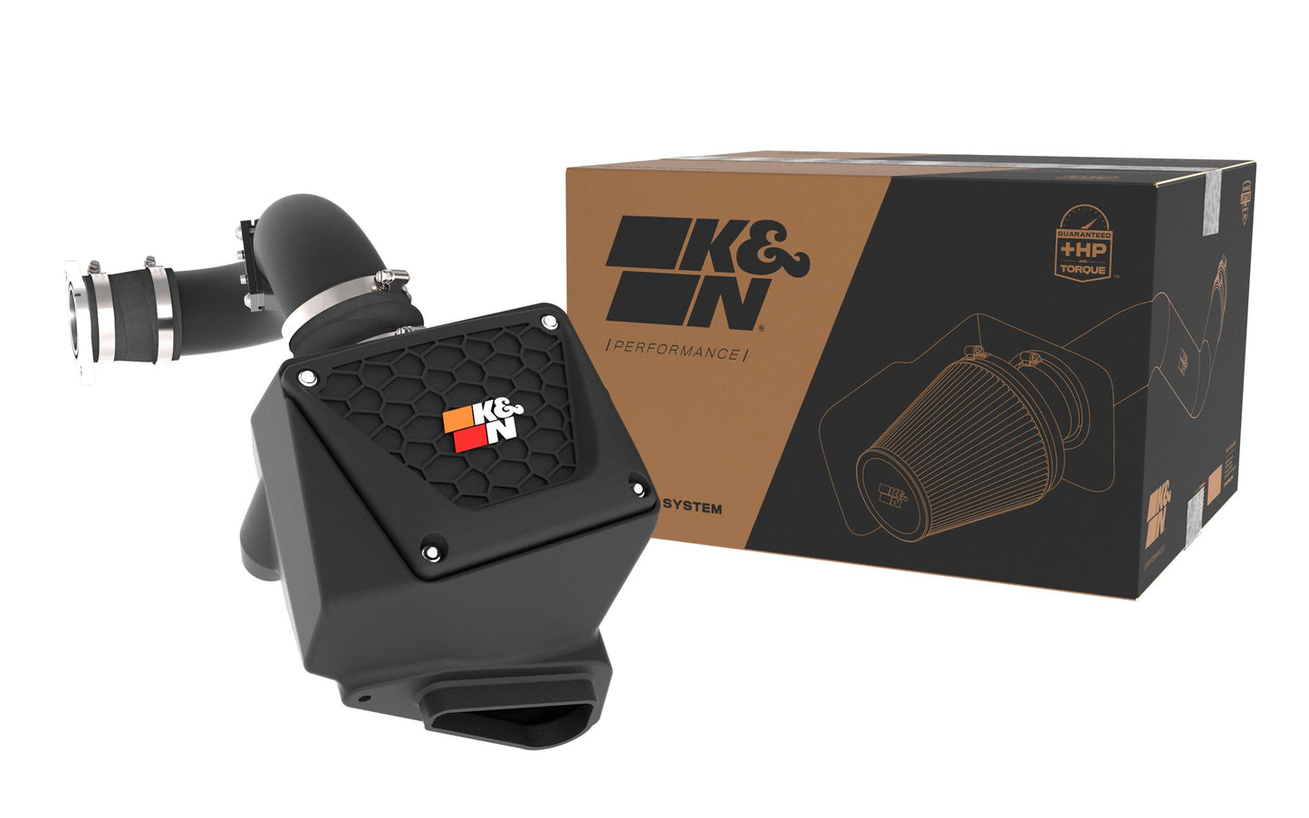 K&N Cold Air Intake System: High-Flow Air Filter, Increase Performance & Towing: Compatible with 2024-2025 Toyota: Land Crusier, Tacoma, 63-9043