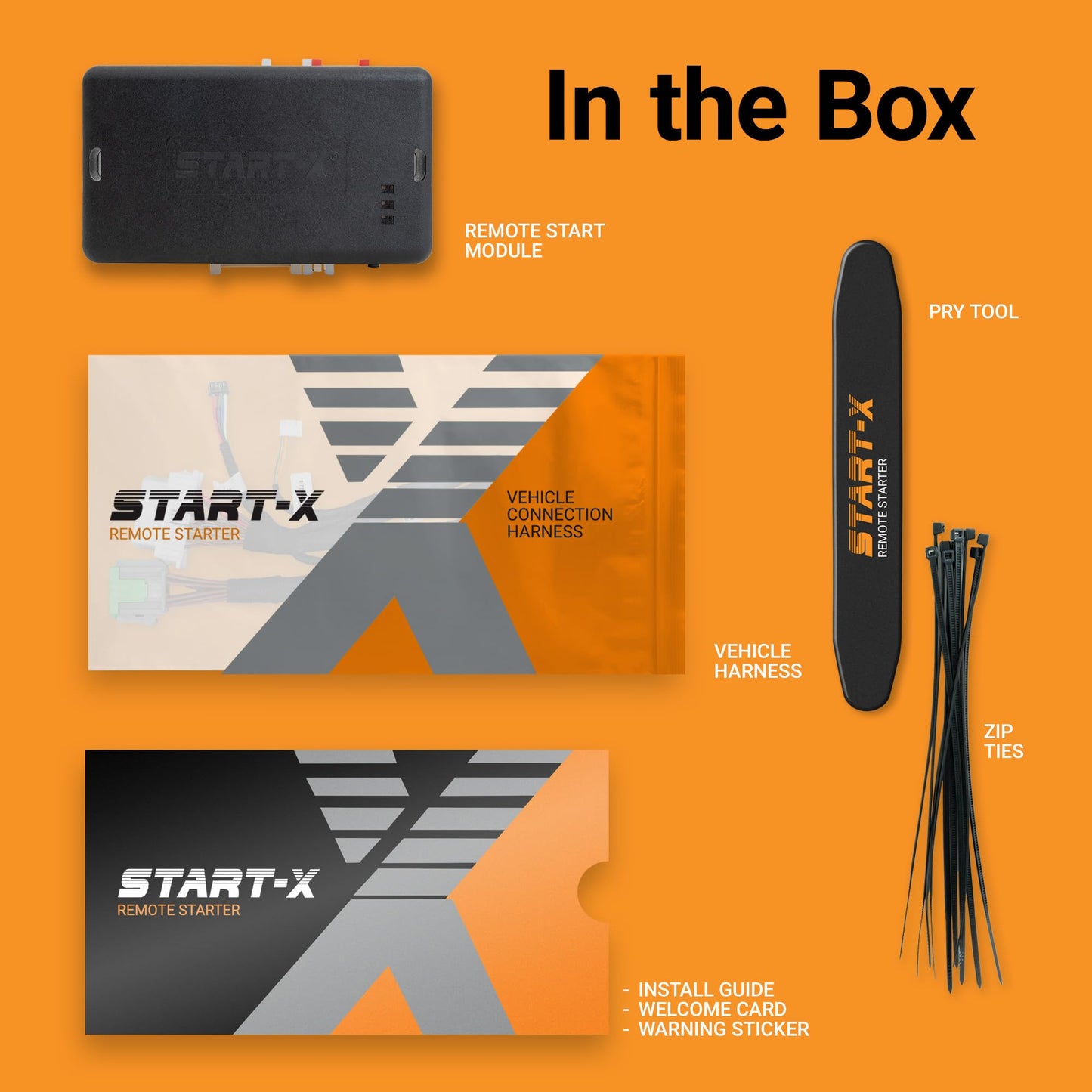 Start-X Remote Starter Kit for Toyota Tacoma (2016, 2017, 2018, 2019) Trucks | Push-to-Start Ignition | Plug N Play Install | Lock 3X to Remote Start | Zero Wire Splicing
