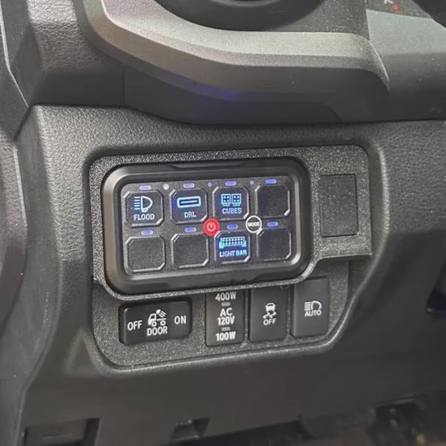 Switch Panel Mount for Tacoma 3rd Gen - Left Dash Mount Panel for Auxbeam