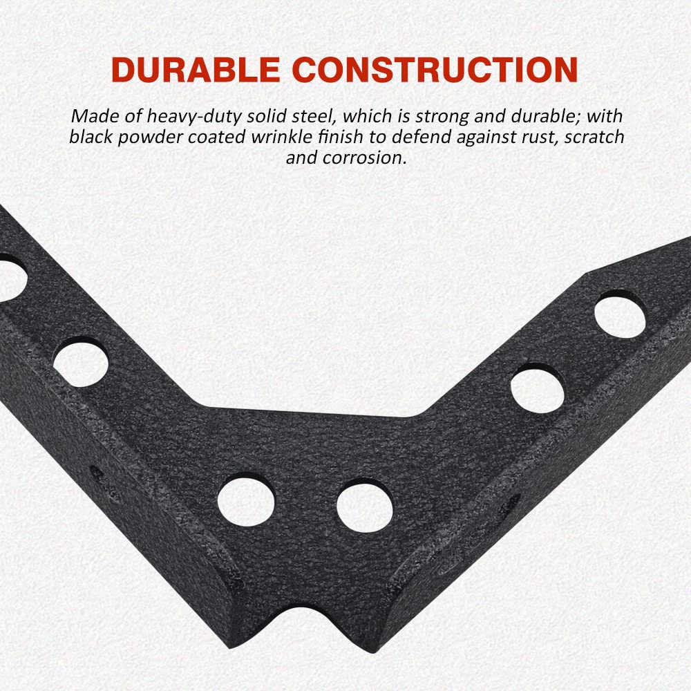 NORTHYUN Tacoma Bed Channel Stiffener Rear Bed Channel Support Bracket Compatible with 2005-2023 Toyota Tacoma