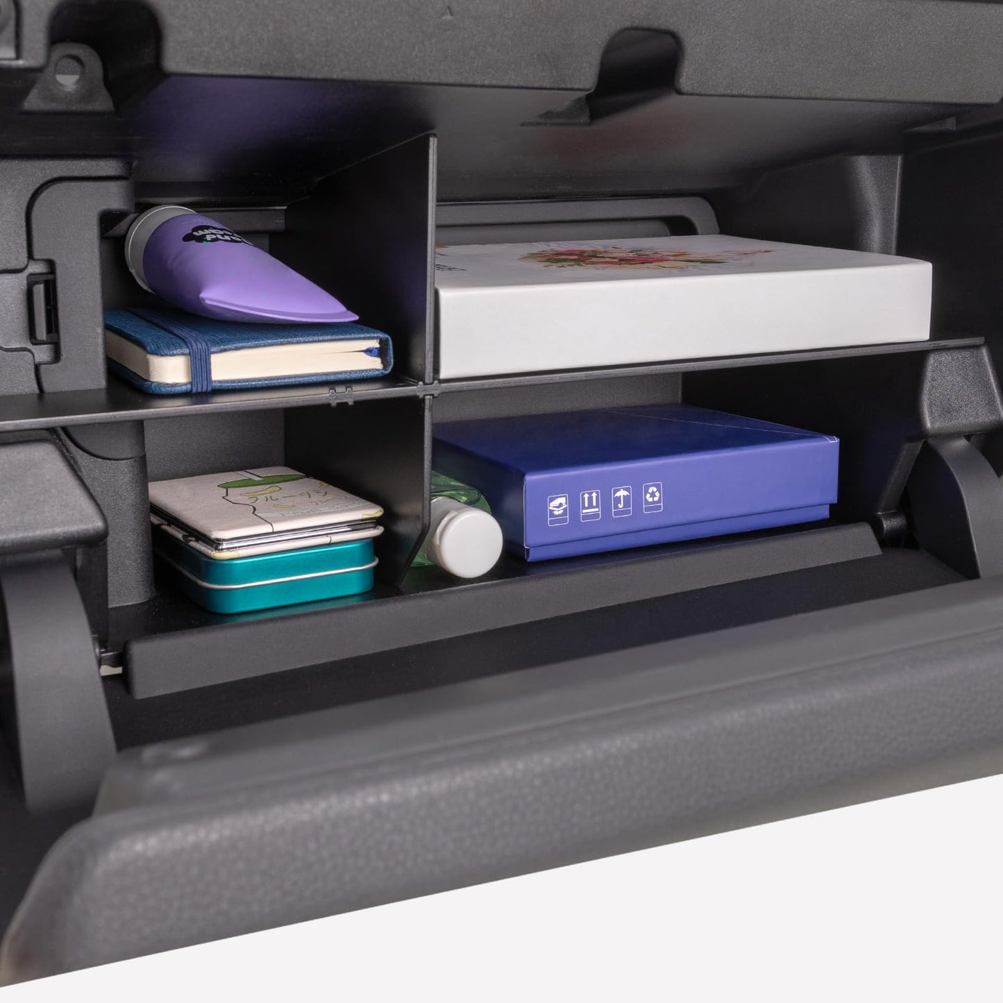 JKCOVER Glove Box Organizer Compatible with 2024 2025 Toyota Tacoma(4th Gen Tacoma) Glove Box Compartment Insert Storage Divider Accessories (Patent Design