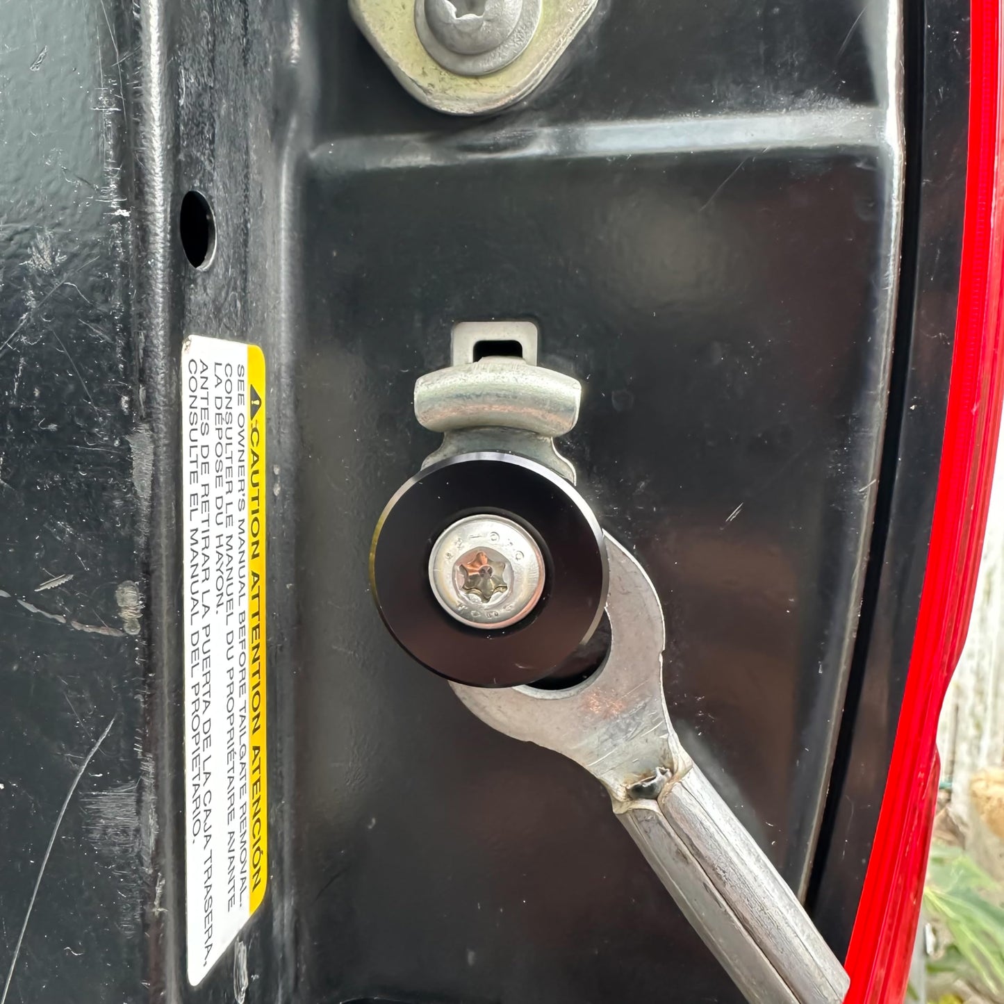 Compatible with Toyota Tacoma Gen4 2024 Tailgate Deck Lid Anti-Theft Security Lock + 3/8 Sockets (Combo)