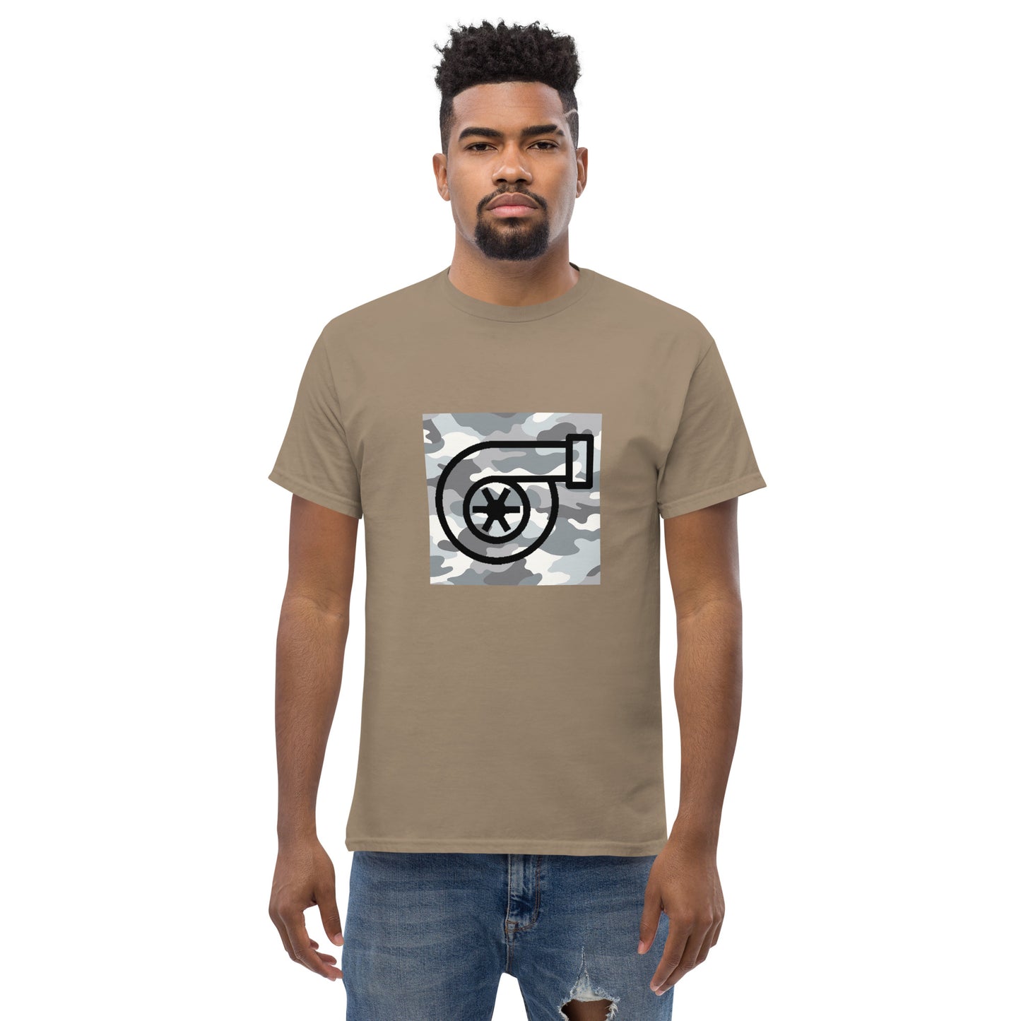 Men's Classic Tee - Turbo Grey Camo