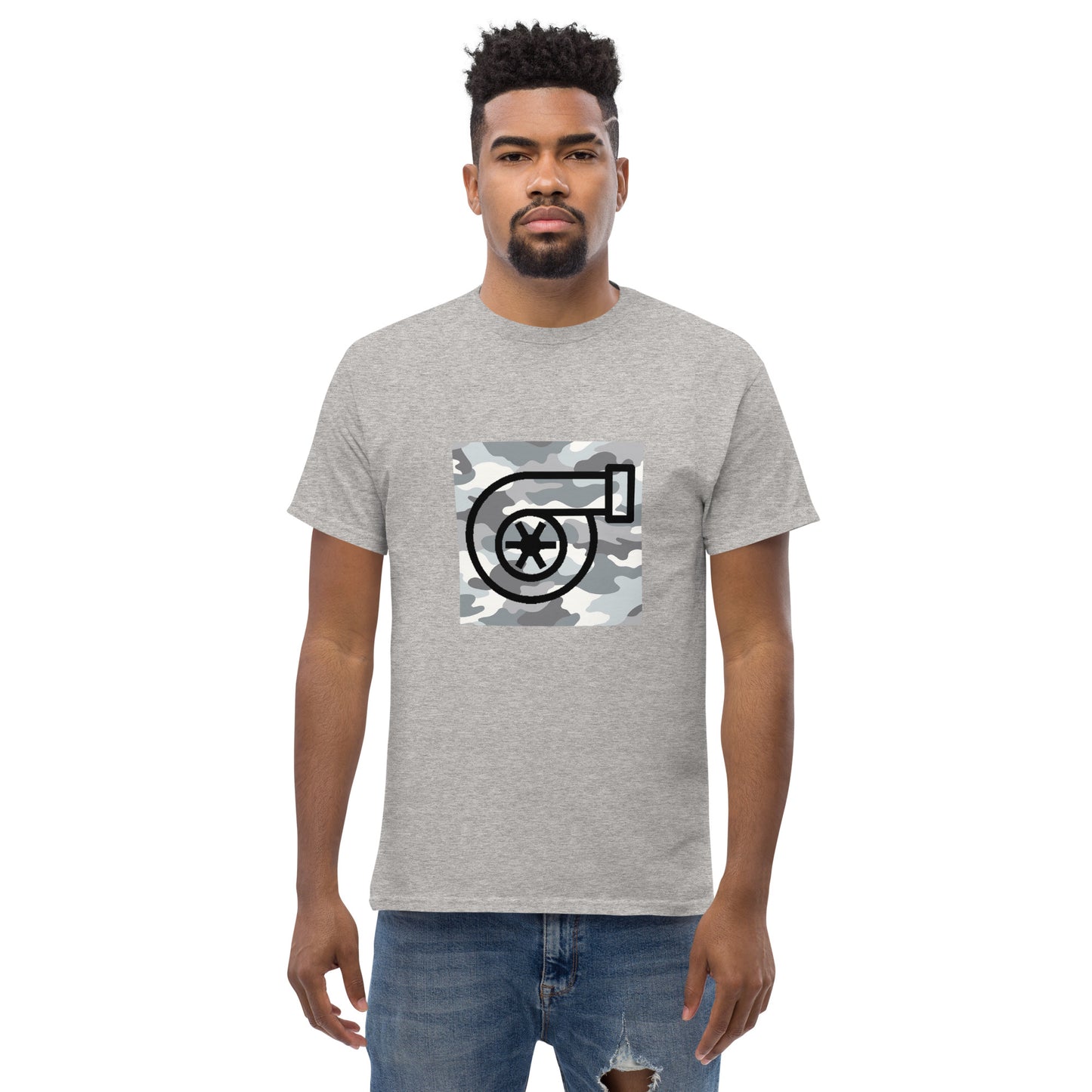 Men's Classic Tee - Turbo Grey Camo